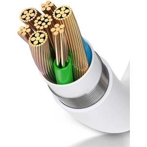 Wholesale Joyroom Lightning - 2x Lightning headphone adapter audio and charging white (S-Y104) - JYR196 - {ean13} - Hurt