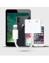 Wholesale Joyroom Lightning - 2x Lightning headphone adapter audio and charging white (S-Y104) - JYR196 - {ean13} - Hurt
