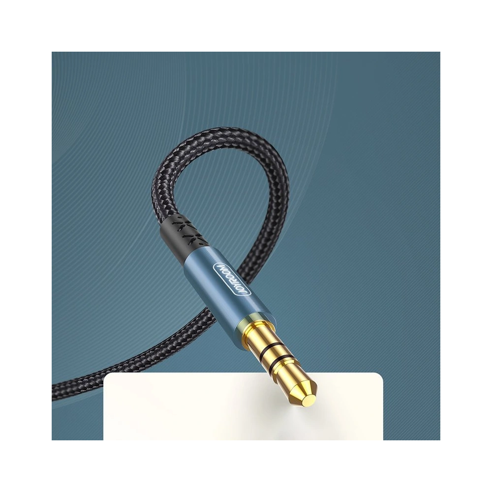 Hurtownia GSM - Audio-Kabel Joyroom AUX 3,5mm Mini-Klinke 1m schwarz (SY-10A1) - JYR199 - {ean13} - Hurt