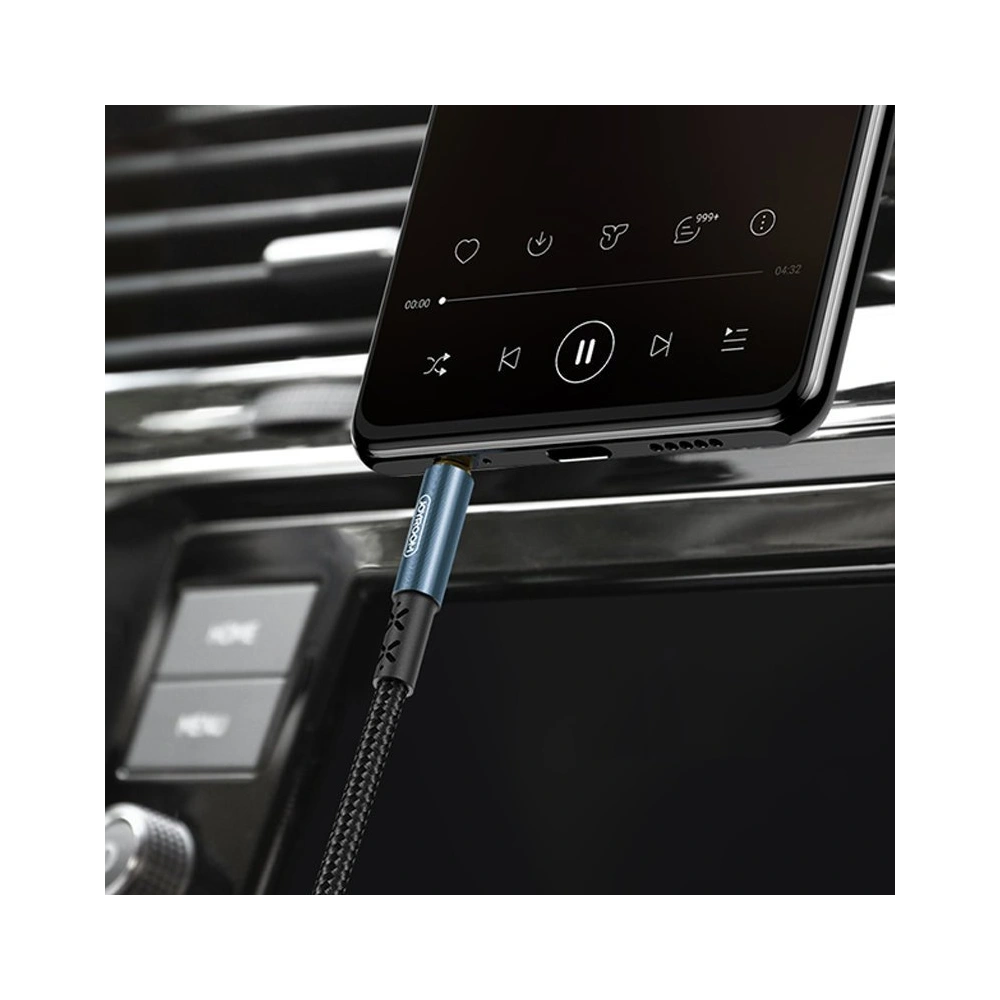 Hurtownia GSM - Audió kábel Joyroom AUX 3,5mm mini jack 1m sötétkék (SY-10A1) - JYR200 - {ean13} - Hurt