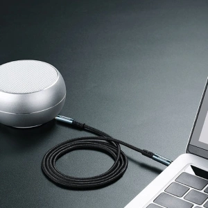 Hurtownia GSM - Audió kábel Joyroom AUX 3,5mm mini jack 1m sötétkék (SY-10A1) - JYR200 - {ean13} - Hurt