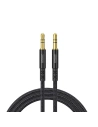 Kabel audio Joyroom AUX 3,5mm mini jack 1,5m černý (SY-15A1)