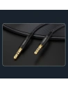 Hurtownia GSM - Kabel audio Joyroom AUX 3,5mm mini jack 1,5m černý (SY-15A1) - JYR201 - {ean13} - Hurt