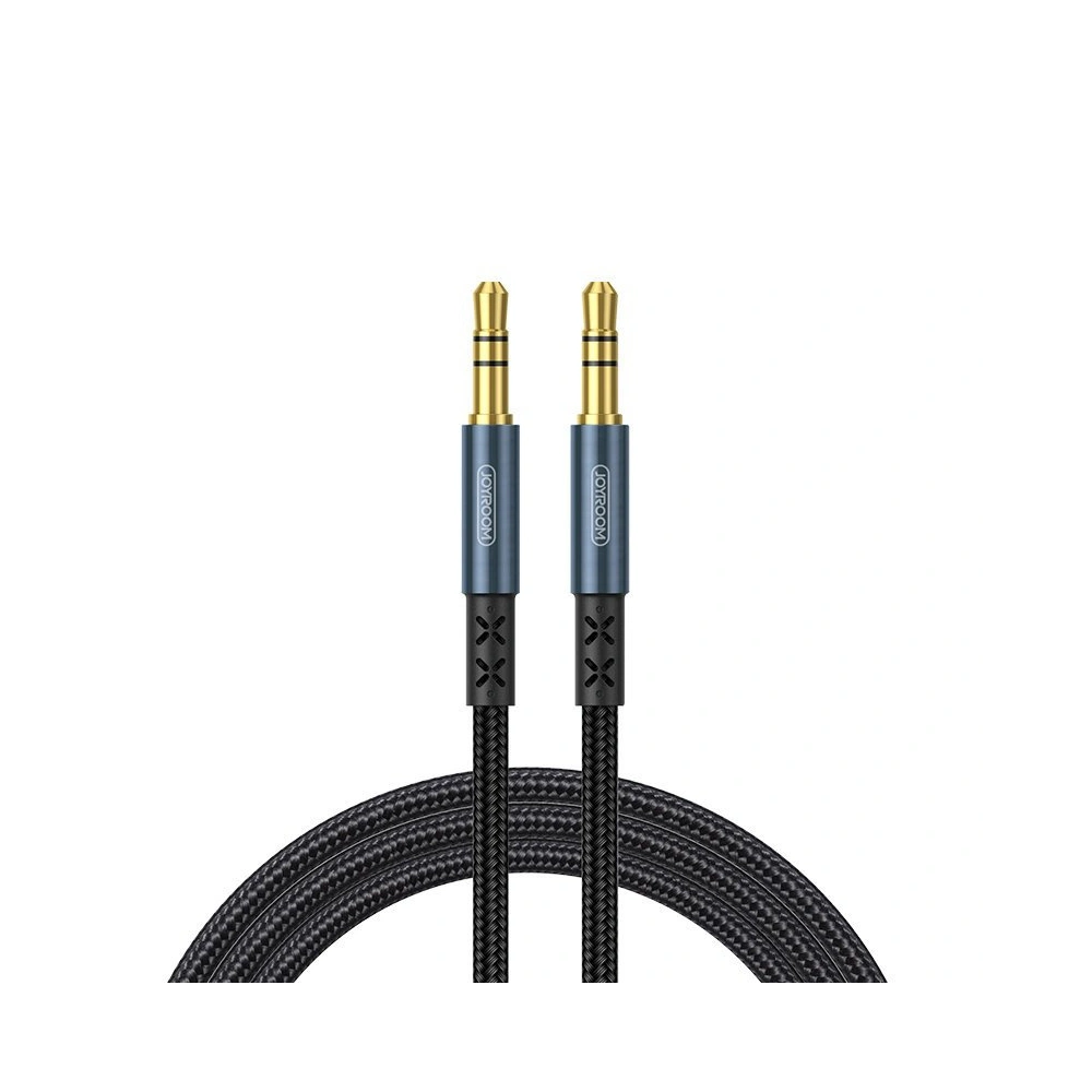 Hurtownia GSM - Kabel audio Joyroom AUX 3,5mm mini jack 1,5m tmavě modrý (SY-15A1) - JYR202 - {ean13} - Hurt