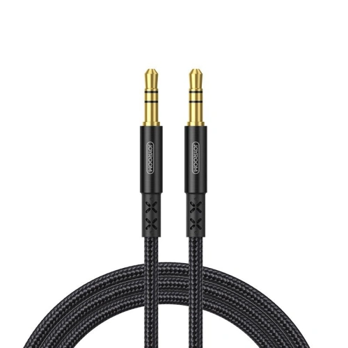 Kabel audio Joyroom AUX 3,5mm mini jack 2m czarny (SY-20A1)