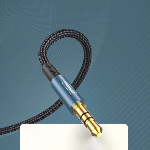 Kabel audio Joyroom AUX 3,5mm mini jack 2m czarny (SY-20A1)