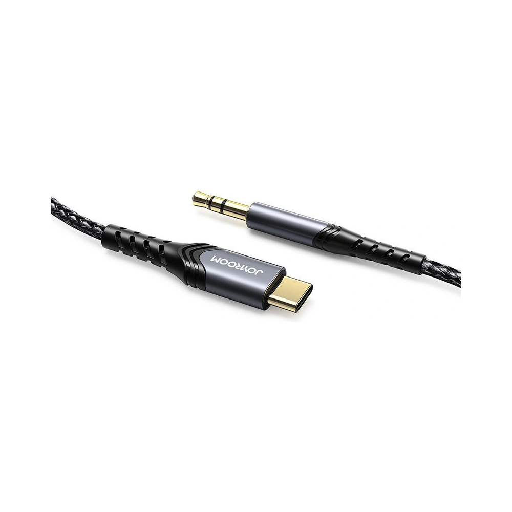 Hurtownia GSM - Audio-Kabel Joyroom AUX 3,5mm Mini-Klinke/USB-C 1m schwarz (SY-A03) - JYR204 - {ean13} - Hurt