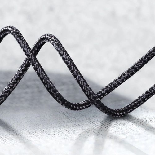 Kabel audio Joyroom AUX 3,5mm mini jack/USB-C 1m czarny (SY-A03)