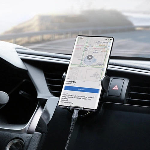 Kabel audio Joyroom AUX 3,5mm mini jack/USB-C 1m czarny (SY-A03)