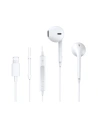 Wholesale Joyroom Ben Series earphones Lightning with remote and microphone white (JR-EP3) - JYR208 - {ean13} - Hurt