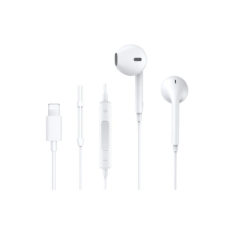 Hurtownia GSM - Căști Joyroom Ben Series Lightning cu telecomandă și microfon alb (JR-EP3) - JYR208 - {ean13} - Hurt