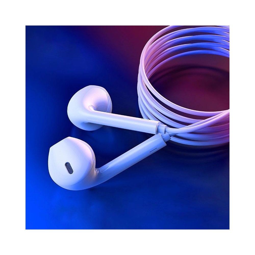 Hurtownia GSM - Căști Joyroom Ben Series Lightning cu telecomandă și microfon alb (JR-EP3) - JYR208 - {ean13} - Hurt