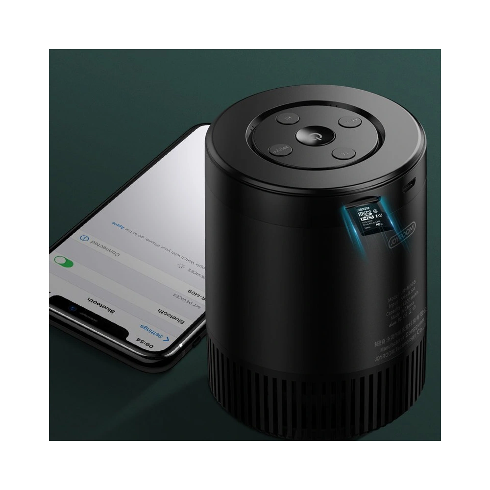 Wholesale Joyroom Wireless Speaker Bluetooth 5.0 5W black (JR-M09) - JYR209 - {ean13} - Hurt