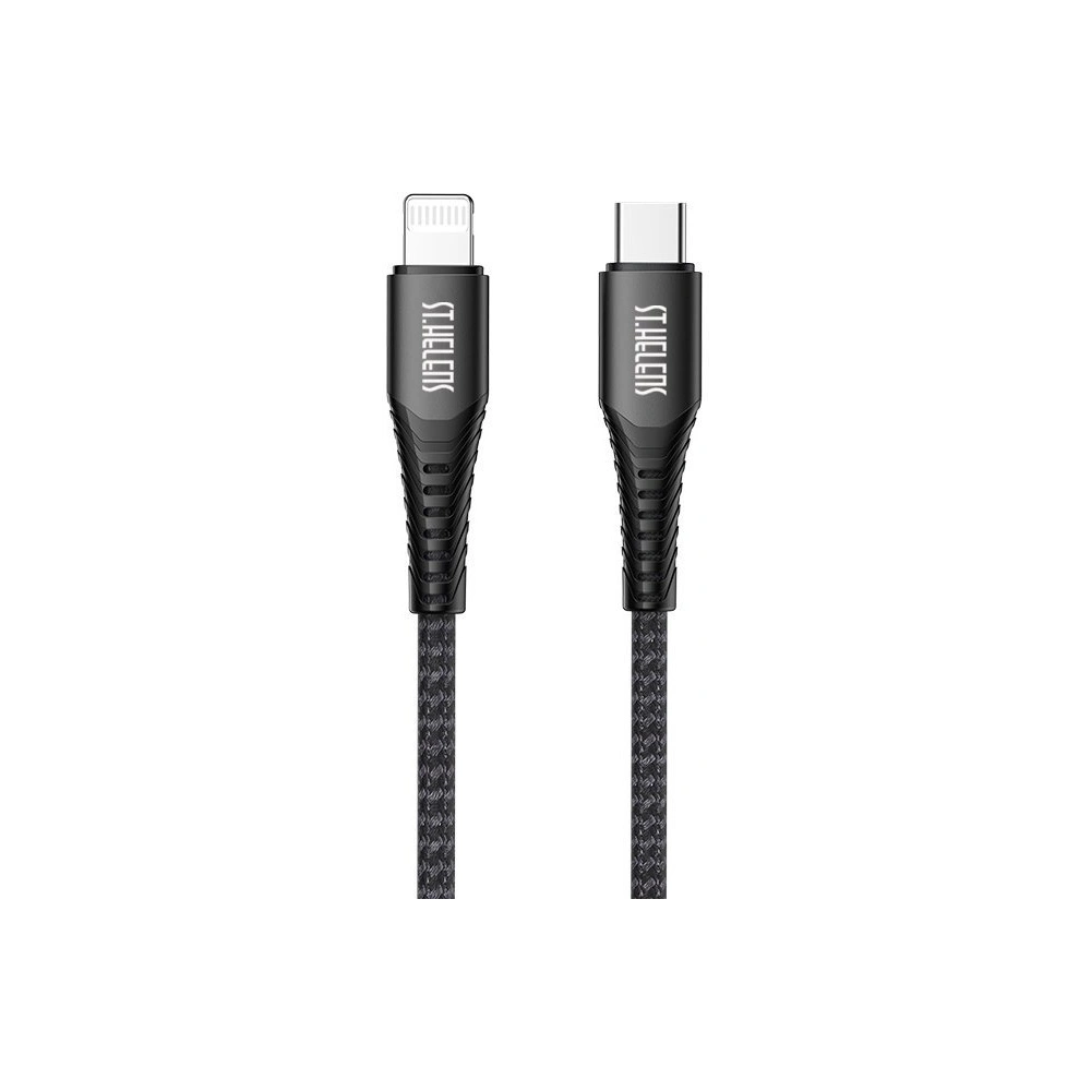 Hurtownia GSM - Kabel Joyroom MFI USB-C/Lightning 2,1A 1,2m czarny (ST-C04 1,2M Black) - JYR210 - {ean13} - Hurt