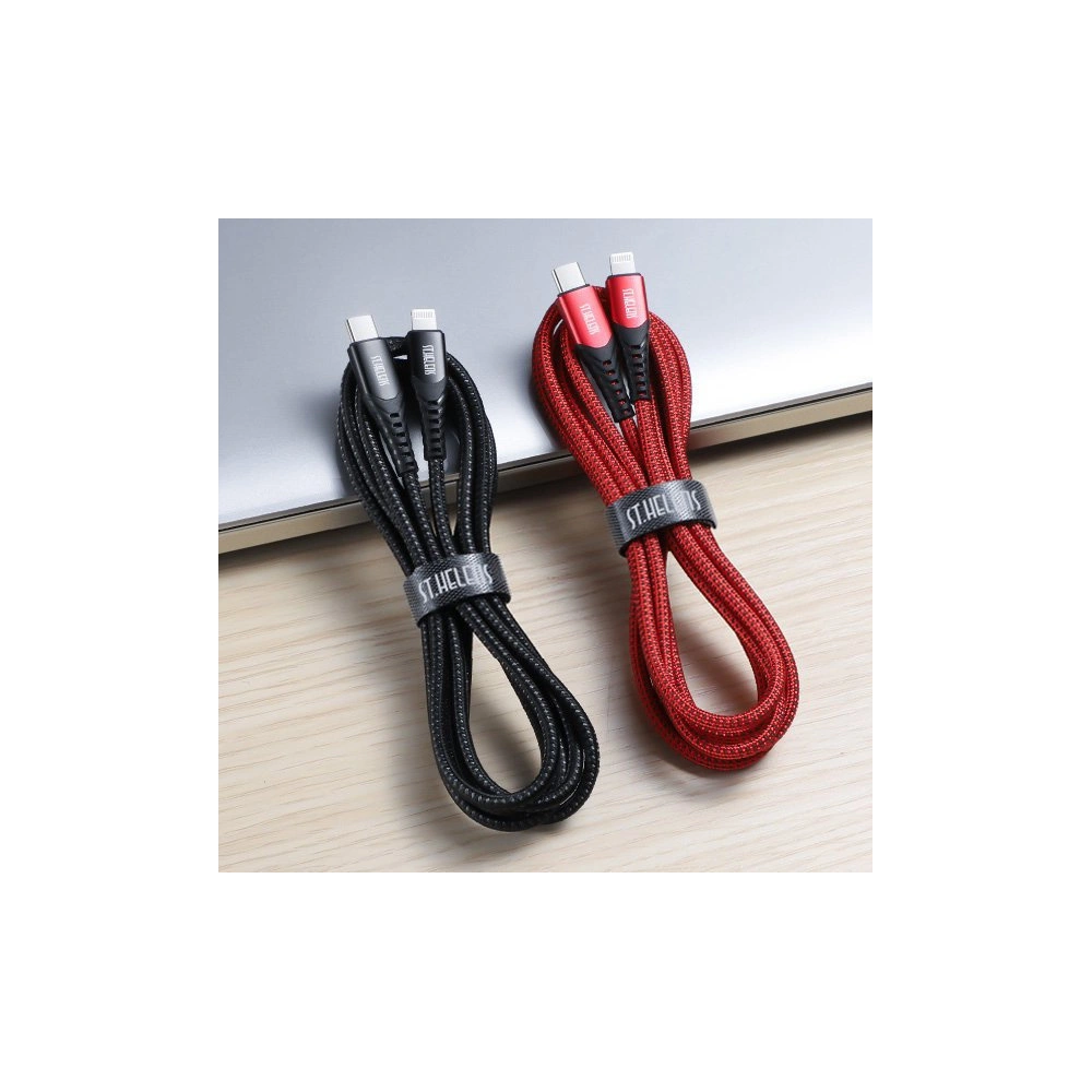 Hurtownia GSM - Kabel Joyroom MFI USB-C/Lightning 2,1A 1,2m schwarz (ST-C04 1,2M Black) - JYR210 - {ean13} - Hurt