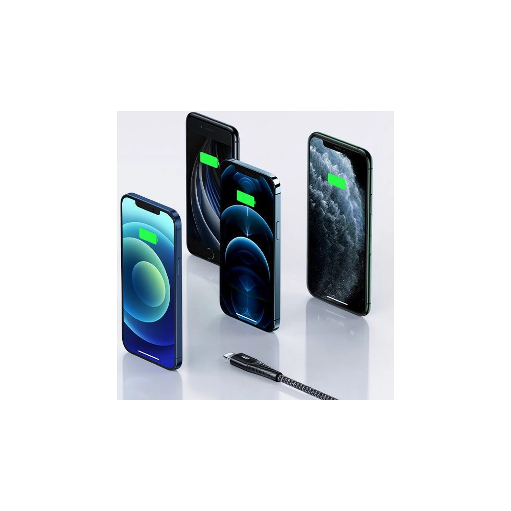 Hurtownia GSM - Kabel Joyroom MFI USB-C/Lightning 2,1A 1,2m czarny (ST-C04 1,2M Black) - JYR210 - {ean13} - Hurt