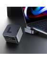 Hurtownia GSM - HUB Joyroom USB-C - USB 3.0/RJ45/HDMI/USB-C/Thunderbolt pro Apple MacBook Pro šedý (S-H121 Gray) - JYR212 - {ean13} - Hurt