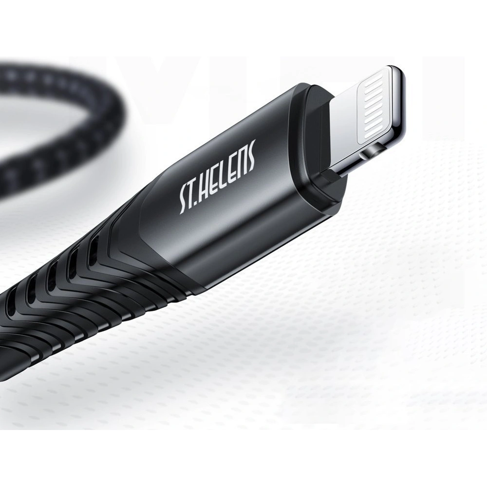 Hurtownia GSM - Kabel Joyroom MFI USB/Lightning 2,1A 20W 1,2m černý (ST-C04) - JYR213 - {ean13} - Hurt