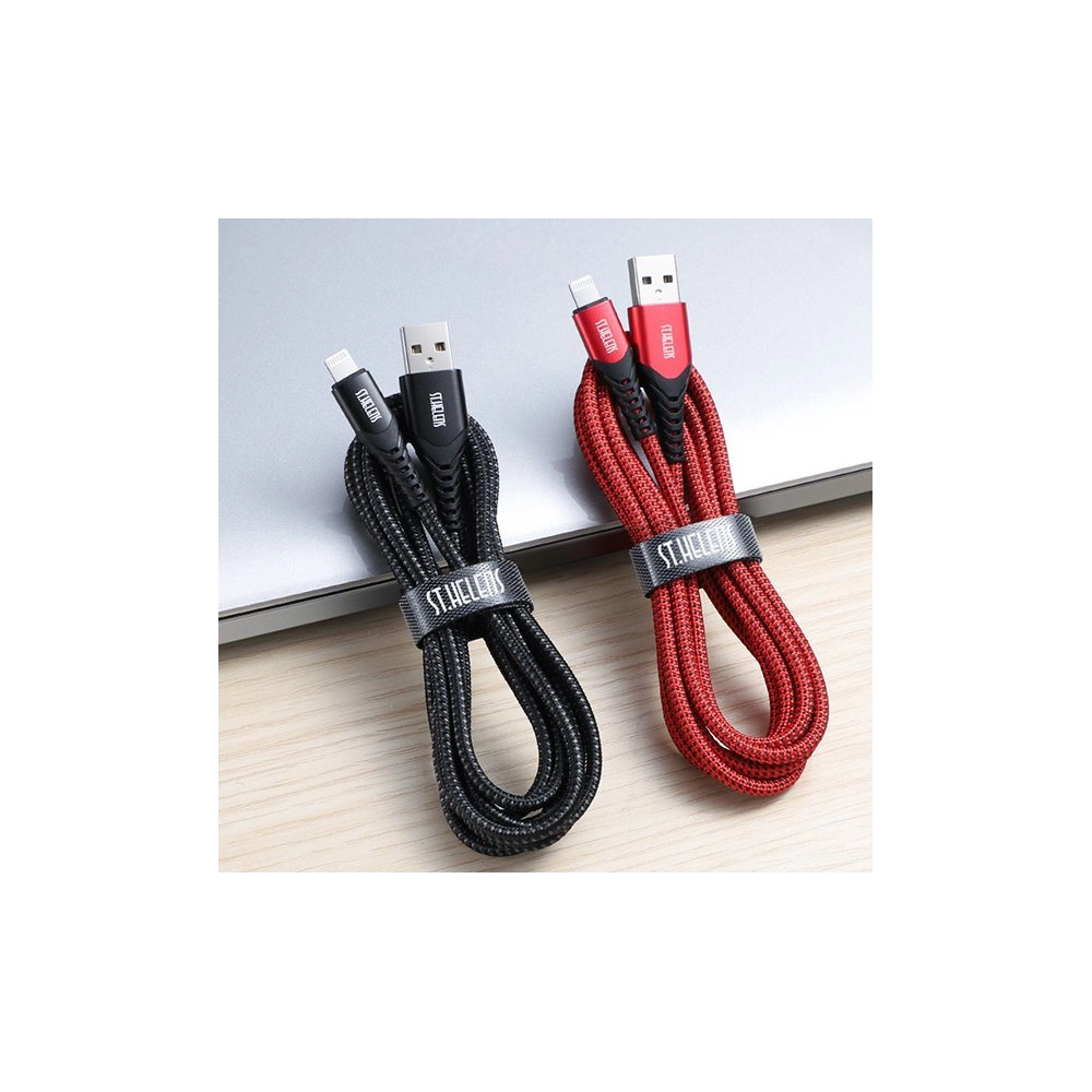 Hurtownia GSM - Kabel Joyroom MFI USB/Lightning 2,1A 20W 1,2m černý (ST-C04) - JYR213 - {ean13} - Hurt