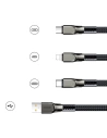 Hurtownia GSM - Kabel Joyroom 3w1 USB-Lightning/microUSB/USB-C 3,5A 480 Mbps 1,3m červený (S-1335K4) - JYR215 - {ean13} - Hurt