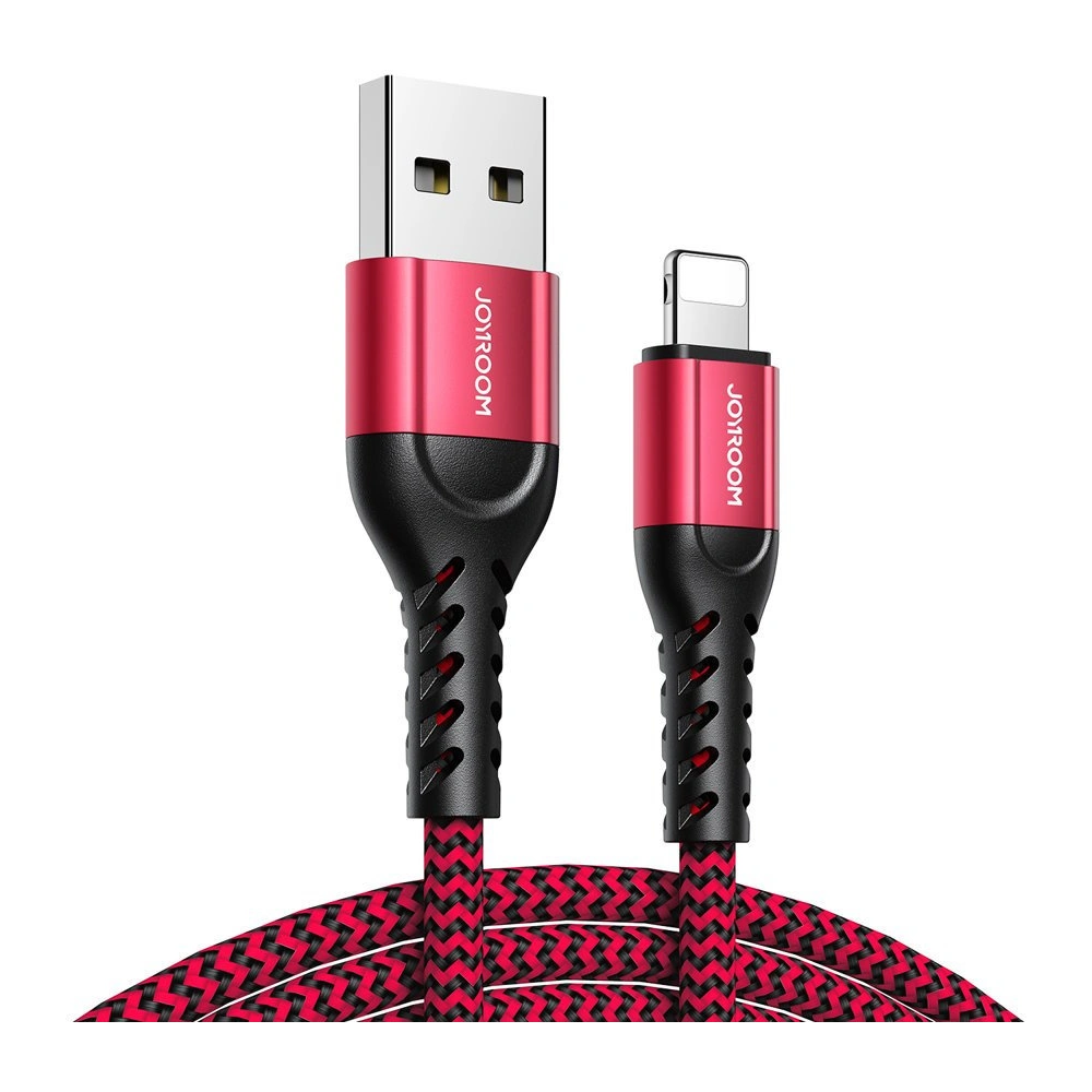 Hurtownia GSM - Kabelset Joyroom N10 King Kong Series USB/Lightning (0.25m + 1.2m + 2m) 2,4A rot [3 PACK] - JYR217 - {ean13} - Hurt