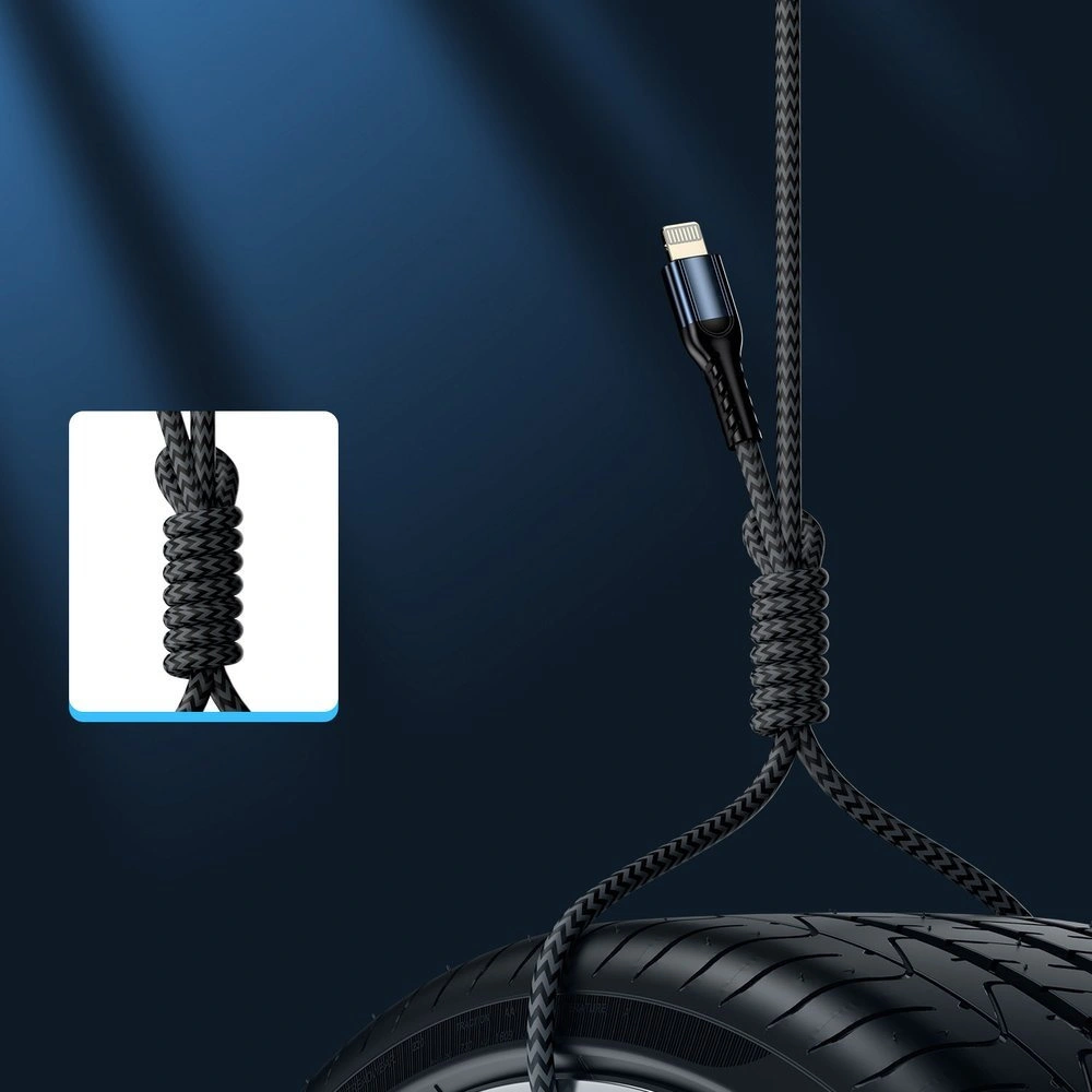 Hurtownia GSM - Zestaw kabli Joyroom N10 King Kong Series USB/Lightning (0.25m + 1.2m + 2m) 2,4A czerwone [3 PACK] - JYR217 - {ean13} - Hurt