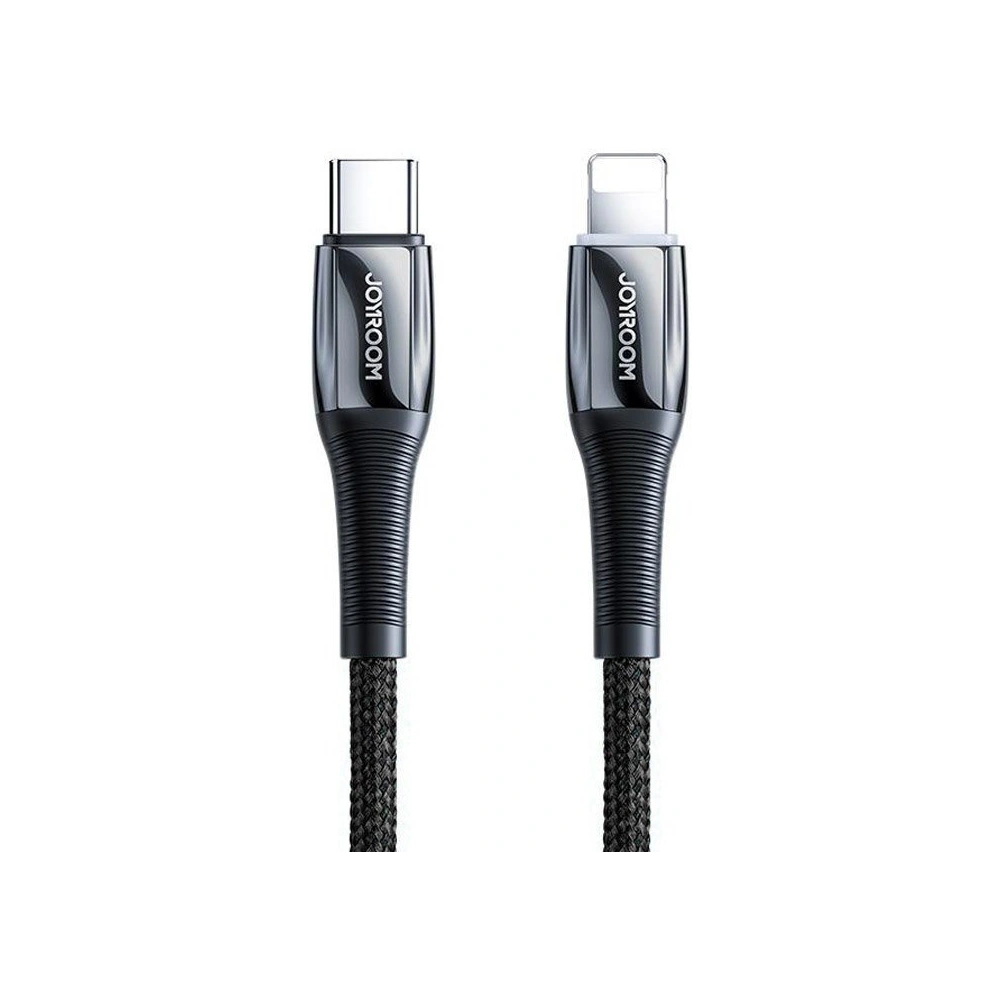 Hurtownia GSM - Kábel Joyroom USB-C/Lightning Power Delivery 20W 2,4A 1,2m fekete (S-1224K2 Fekete) - JYR220 - {ean13} - Hurt