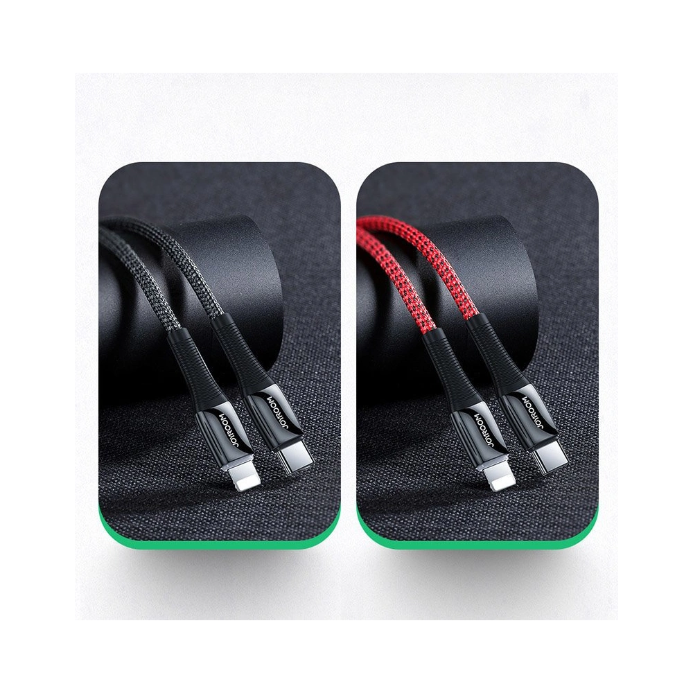 Hurtownia GSM - Kabel Joyroom USB-C/Lightning Power Delivery 20W 2,4A 1,2m černý (S-1224K2 Black) - JYR220 - {ean13} - Hurt