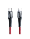 Kabel Joyroom USB-C/Lightning Power Delivery 20W 2,4A 1,2m czerwony (S-1224K2 Red)