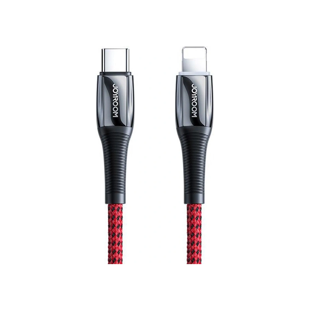 Hurtownia GSM - Kábel Joyroom USB-C/Lightning Power Delivery 20W 2,4A 1,2m piros (S-1224K2 Red) - JYR221 - {ean13} - Hurt
