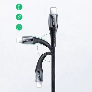 Kabel Joyroom USB-C/Lightning Power Delivery 20W 2,4A 1,2m rot (S-1224K2 Red)