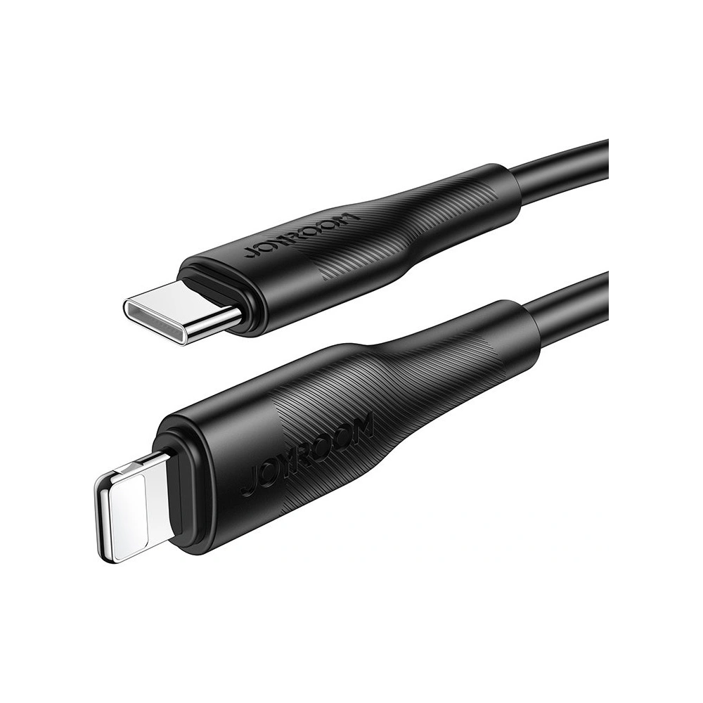 Hurtownia GSM - Kabel Joyroom USB-C/Lightning Power Delivery 20W 2,4A 0,25m černý (S-02524M3 Black) - JYR222 - {ean13} - Hurt