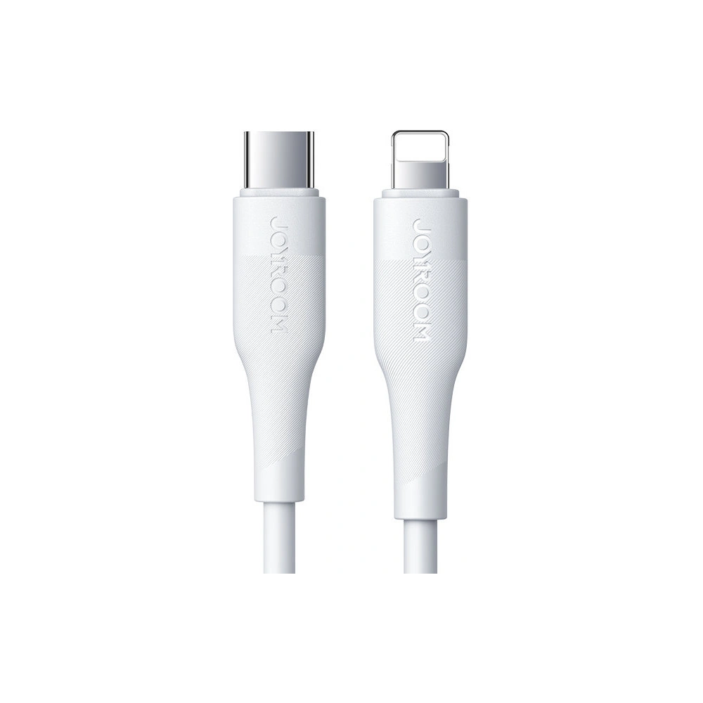 Hurtownia GSM - Kabel Joyroom USB-C/Lightning Power Delivery 20W 2,4A 0,25m bílý (S-02524M3 White) - JYR223 - {ean13} - Hurt