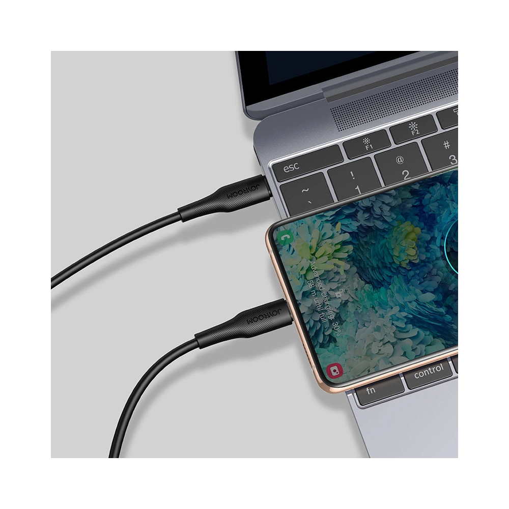 Hurtownia GSM - Kabel Joyroom USB/USB-C Power Delivery 60W 3A 0,25m černý (Black) - JYR224 - {ean13} - Hurt