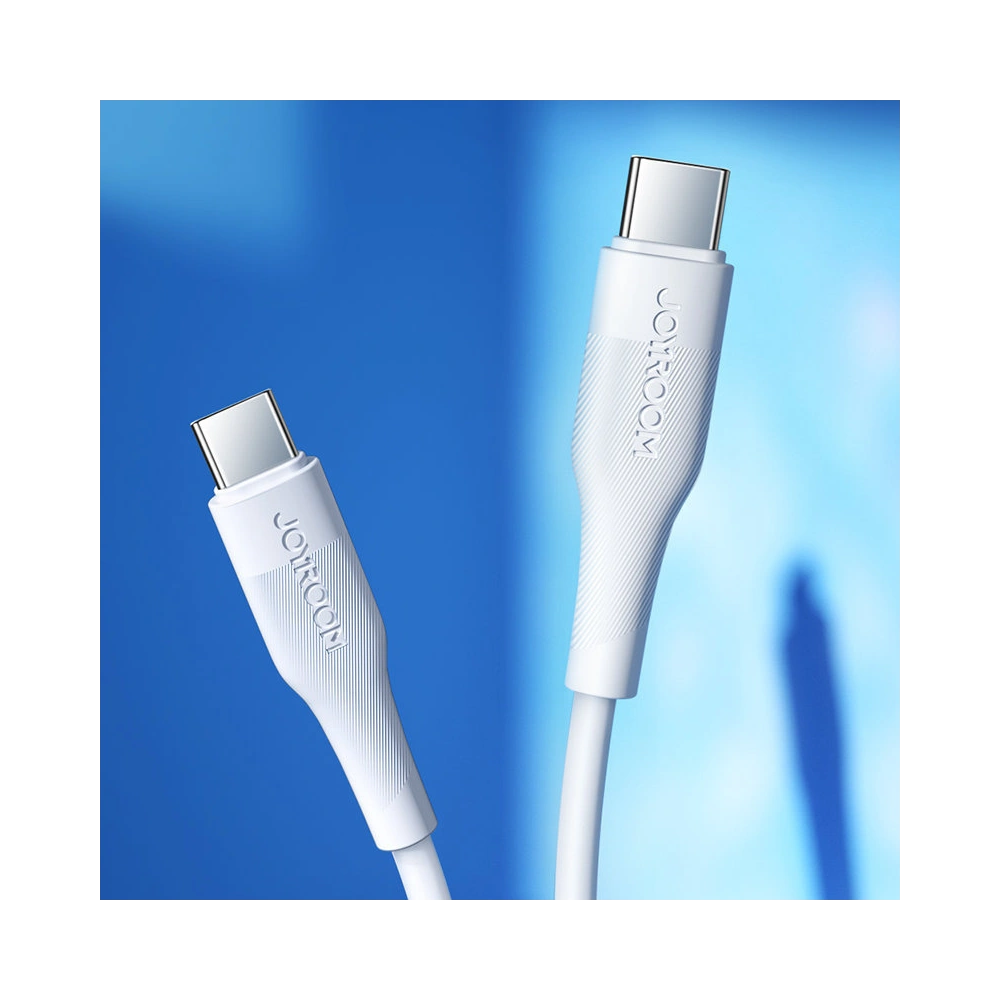 Hurtownia GSM - Kabel Joyroom USB/USB-C Power Delivery 60W 3A 0,25m bílý (S-02530M3 White) - JYR225 - {ean13} - Hurt