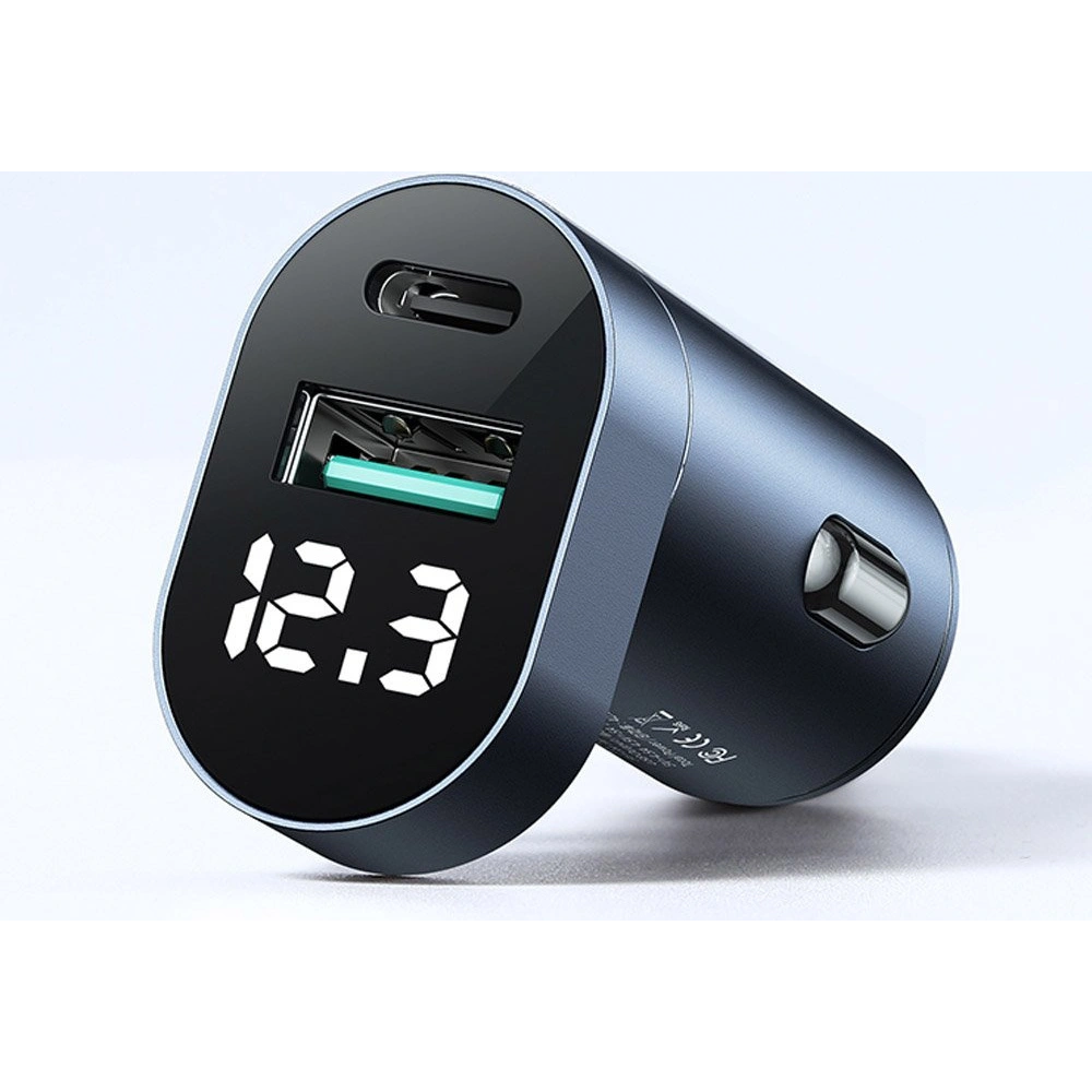 Hurtownia GSM - Autós töltő Joyroom C-A17 USB/USB-C 42,5W Gyors töltés, Power Delivery, AFC, SCP kék - JYR228 - {ean13} - Hurt