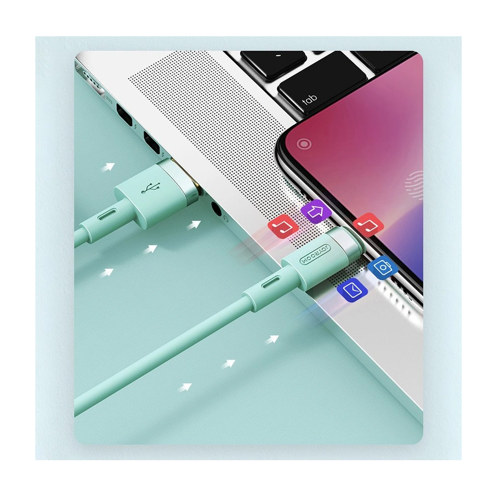 Hurtownia GSM - Kabel Joyroom USB/USB-C 2,4A 1,2m černý (S-1224N2 Black) - JYR235 - {ean13} - Hurt
