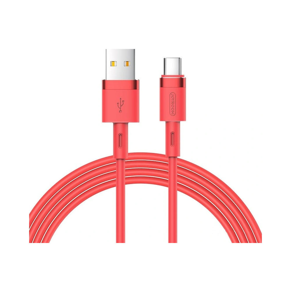 Hurtownia GSM - Kábel Joyroom USB/USB-C 2,4A 1,2m piros (S-1224N2 Red) - JYR237 - {ean13} - Hurt