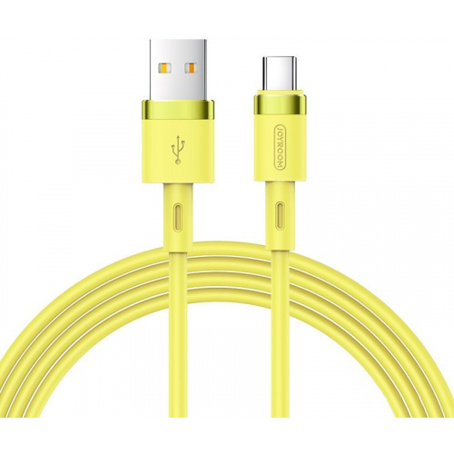 Joyroom Distributor - 6941237109378 - JYR238 - Joyroom USB - USB Typ C cable 2,4A 1,2 m (S-1224N2 Yellow) - B2B homescreen