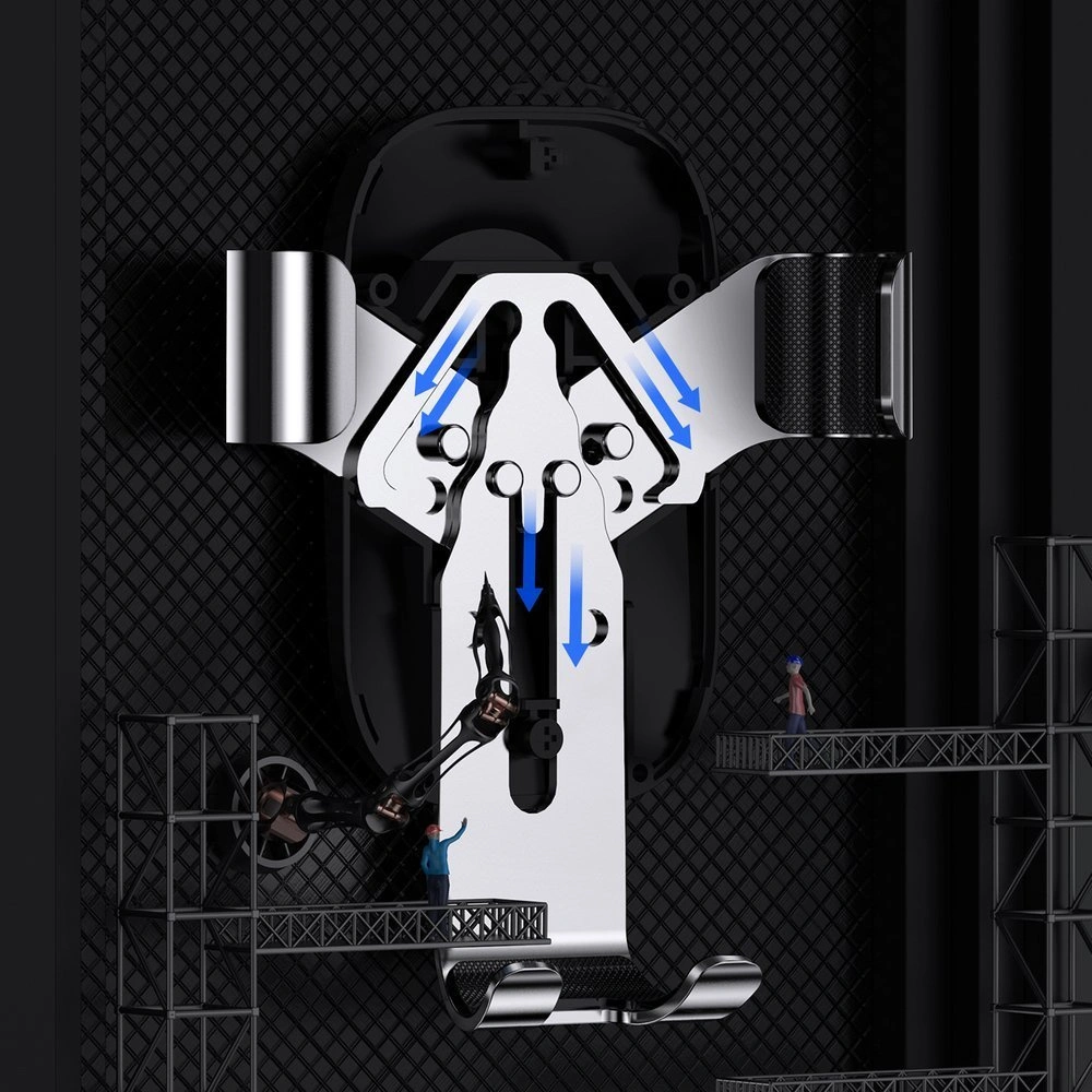 Wholesale Joyroom Guangying Series dashboard gravity bracket silver (JR-ZS198) - JYR241 - {ean13} - Hurt