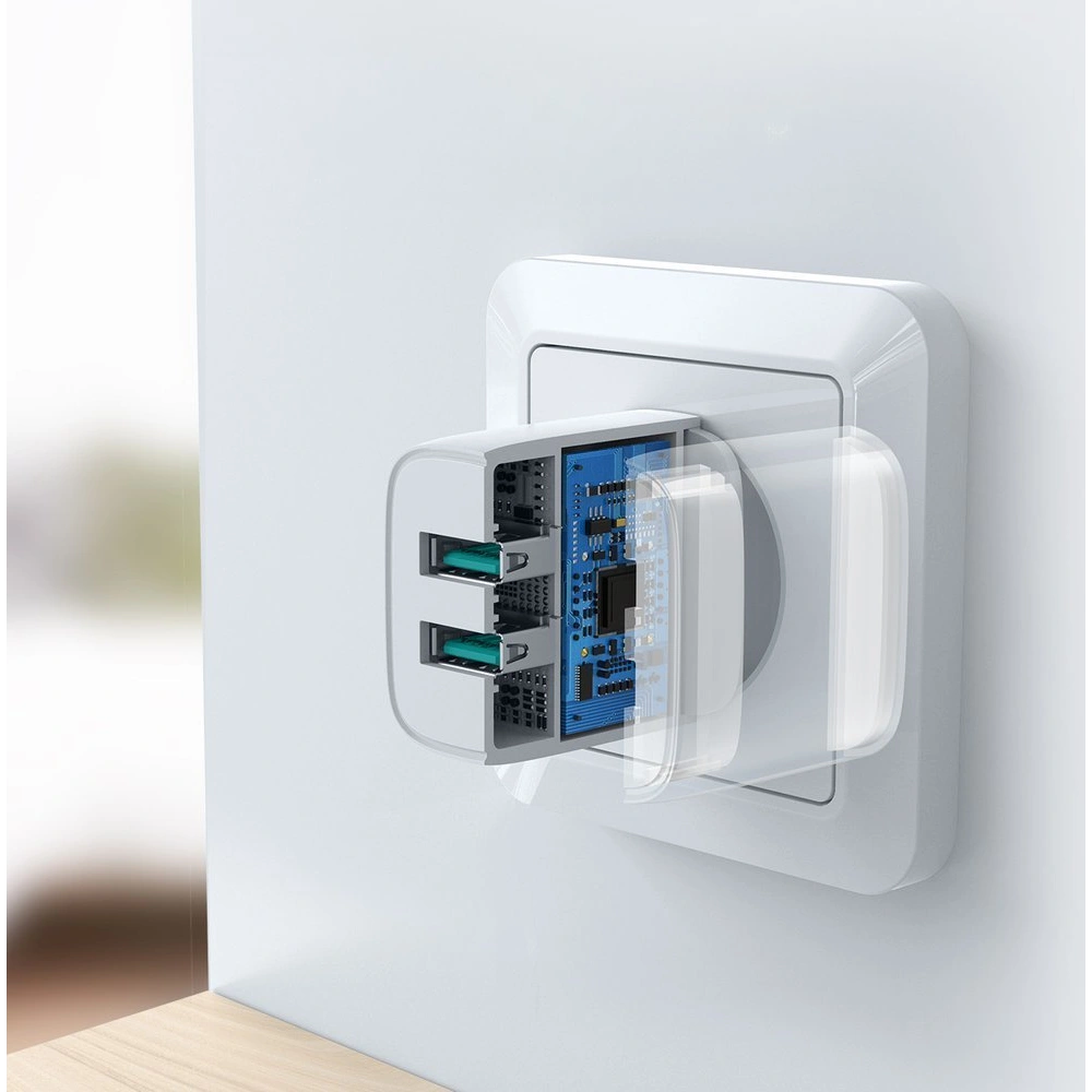 Hurtownia GSM - Síťová nabíječka Joyroom 2x USB 2,1 A bílá (L-2A101) - JYR244 - {ean13} - Hurt