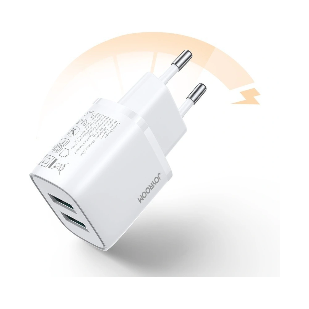 Hurtownia GSM - Netzteil Joyroom 2x USB 2,1 A weiß (L-2A101) - JYR244 - {ean13} - Hurt