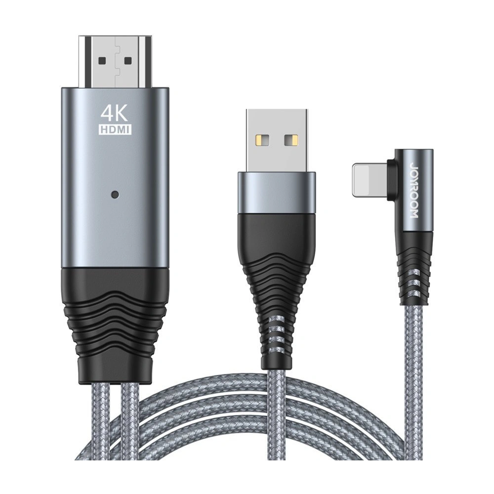 Hurtownia GSM - Adapter Joyroom Lighning/HDMI 4K@60Hz grau (SY-35L1) - JYR245 - {ean13} - Hurt