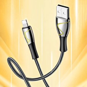 Hurtownia GSM - Kabel Joyroom Mermaid Series USB/Lightning 2,4A 2m czarny (S-2030K6) - JYR247 - {ean13} - Hurt