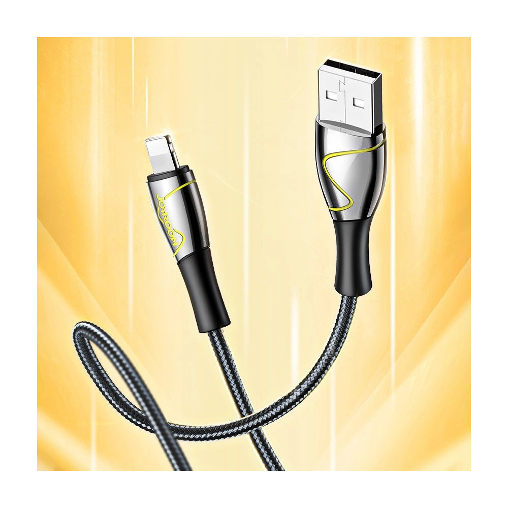 Hurtownia GSM - Kabel Joyroom Mermaid Series USB/Lightning 2,4A 2m schwarz (S-2030K6) - JYR247 - {ean13} - Hurt