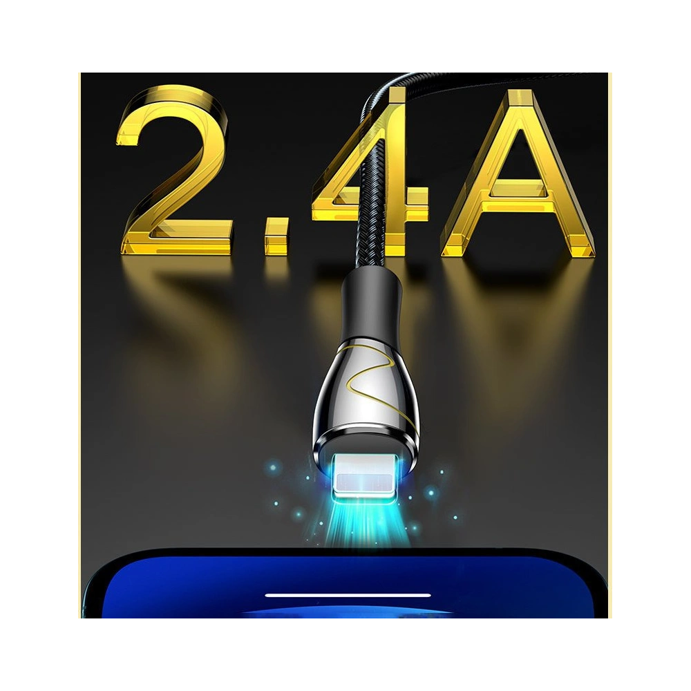 Hurtownia GSM - Cablul Joyroom Mermaid Series USB/Lightning 2,4A 1,2m negru (S-1230K6) - JYR246 - {ean13} - Hurt