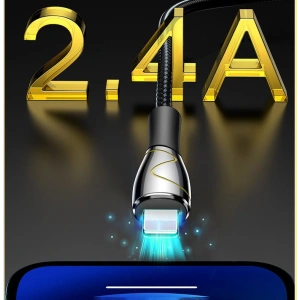 Hurtownia GSM - Kabel Joyroom Mermaid Series USB/Lightning 2,4A 2m czarny (S-2030K6) - JYR247 - {ean13} - Hurt