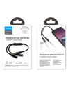 Wholesale Joyroom headphones splitter audio cable AUX 3,5 mm mini jack (male) - 2x 3,5 mm mini jack (female) 0,2m black (SY-A04) - JYR251 - {ean13} - Hurt