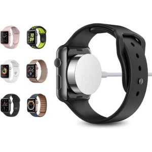 Joyroom 2.5W Qi wireless charger for Apple Watch 0.3m white (S-IW003S white)