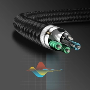 Wholesale Joyroom AUX splitter cable 3.5 mm mini jack (female) - 2x 3.5 mm mini jack (male - microphone and headphones) 0.2 m black (SY-A05) - JYR252 - {ean13} - Hurt